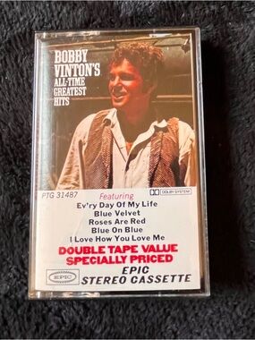 Bobby Vinton's All-Time Greatest Hits — Brown/Beige Cassette Tape ()